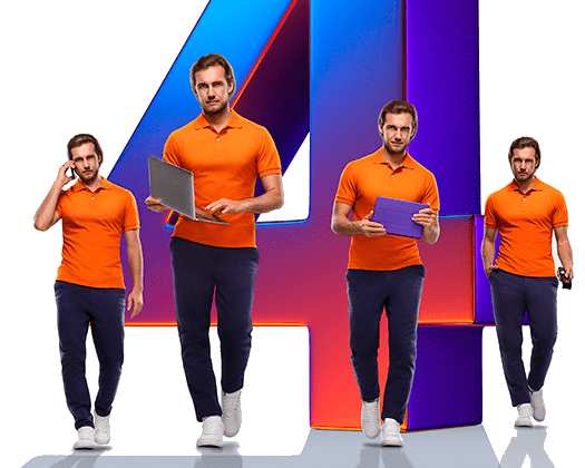 Великолепная четверка Ростелеком в посёлок Вежайка (Республика Коми)